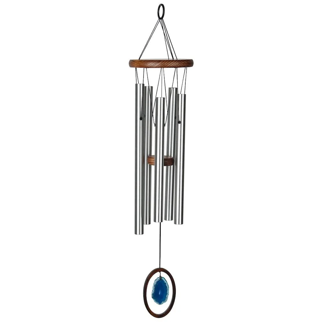 Agate Large Blue Wind Chime by Woodstock Chimes - Image 3