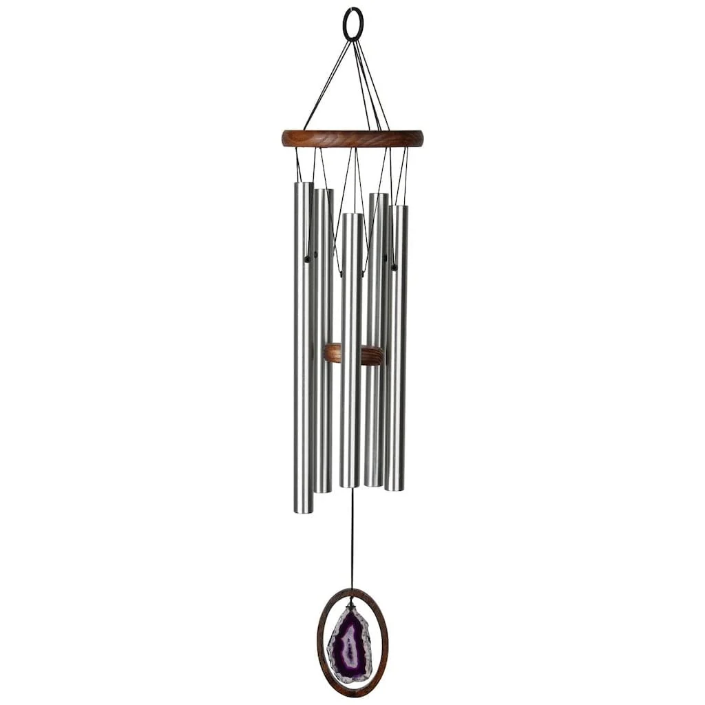 Agate Large Purple Wind Chime by Woodstock Chimes - Image 3