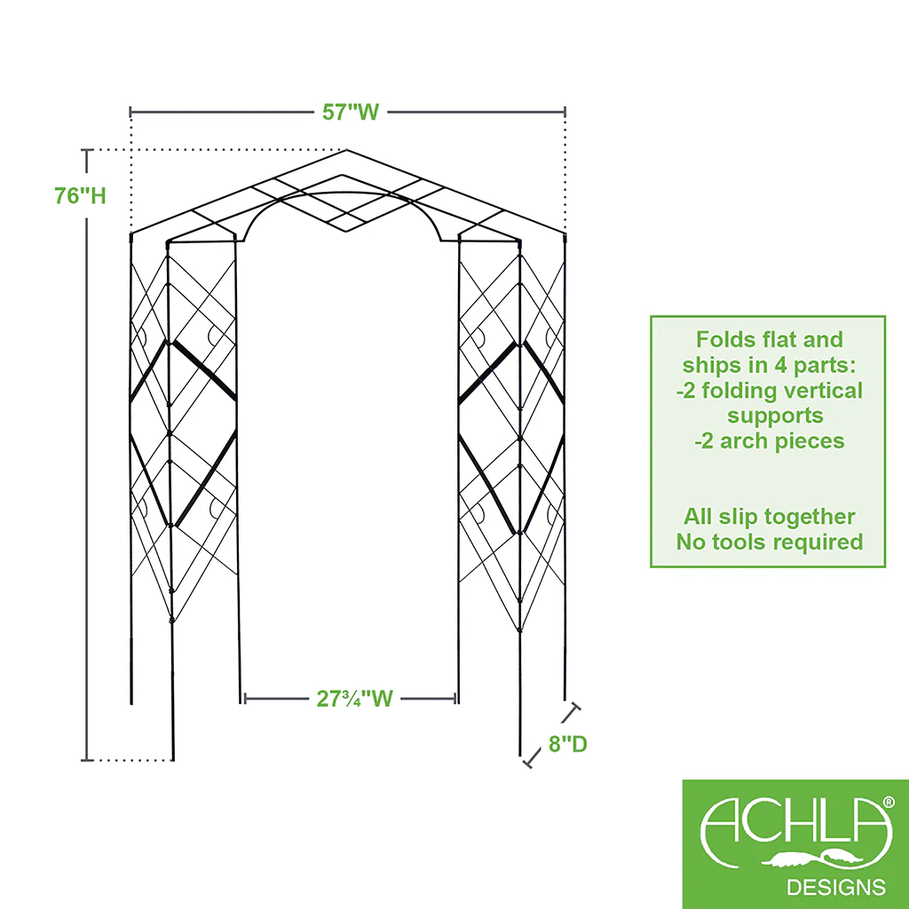 Athena Trellis by Achla Designs - Image 3