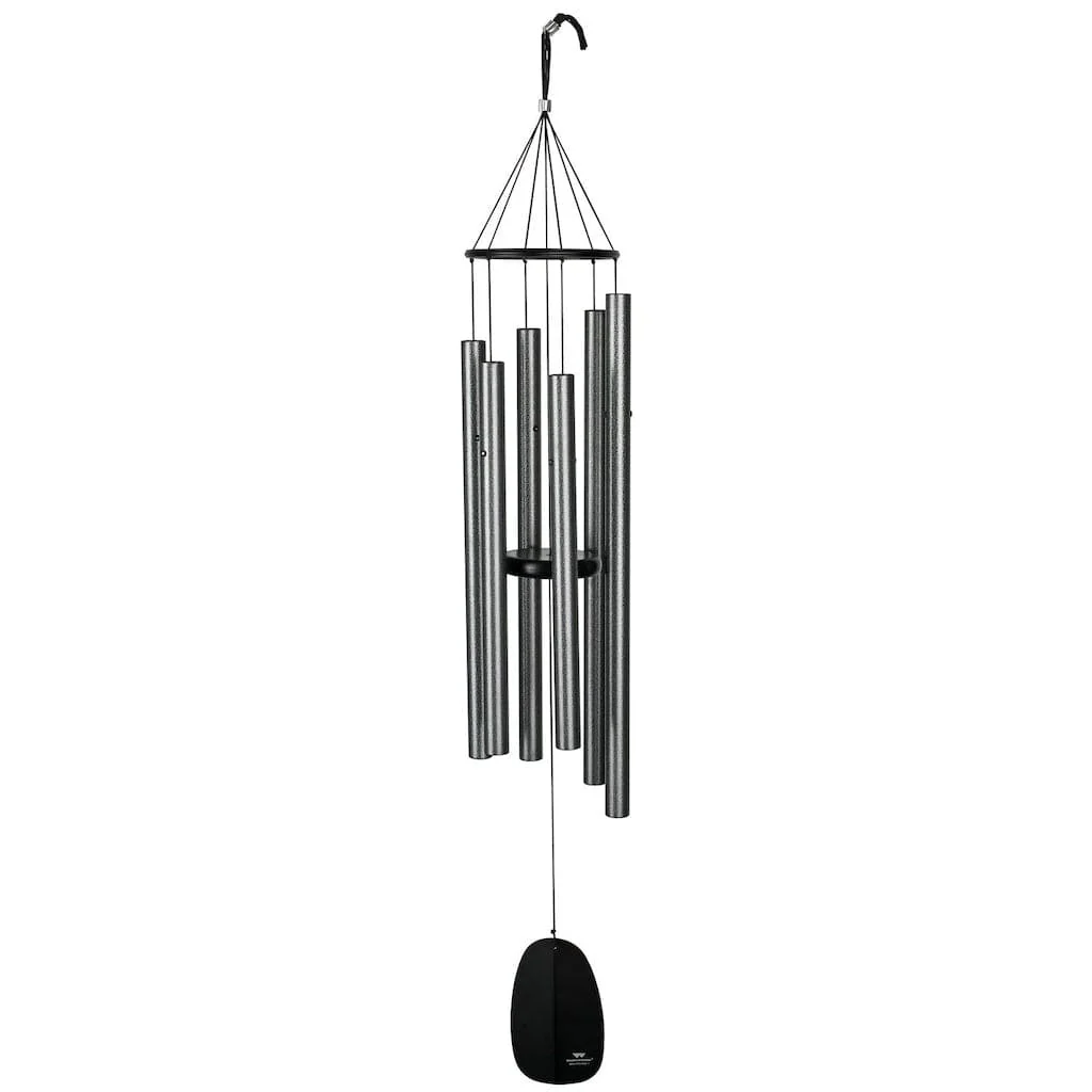 Bells of Paradise in Antique Silver 44-inch by Woodstock Chimes - Image 3
