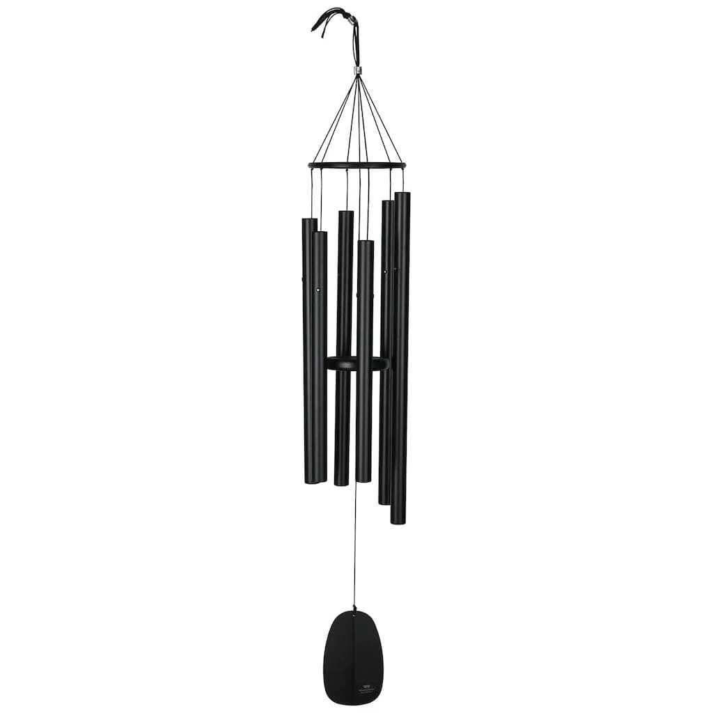 Bells of Paradise in Black 44-inch by Woodstock Chimes - Image 3