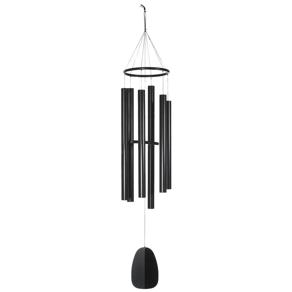 Bells of Paradise in Black 68-inch by Woodstock Chimes - Image 3