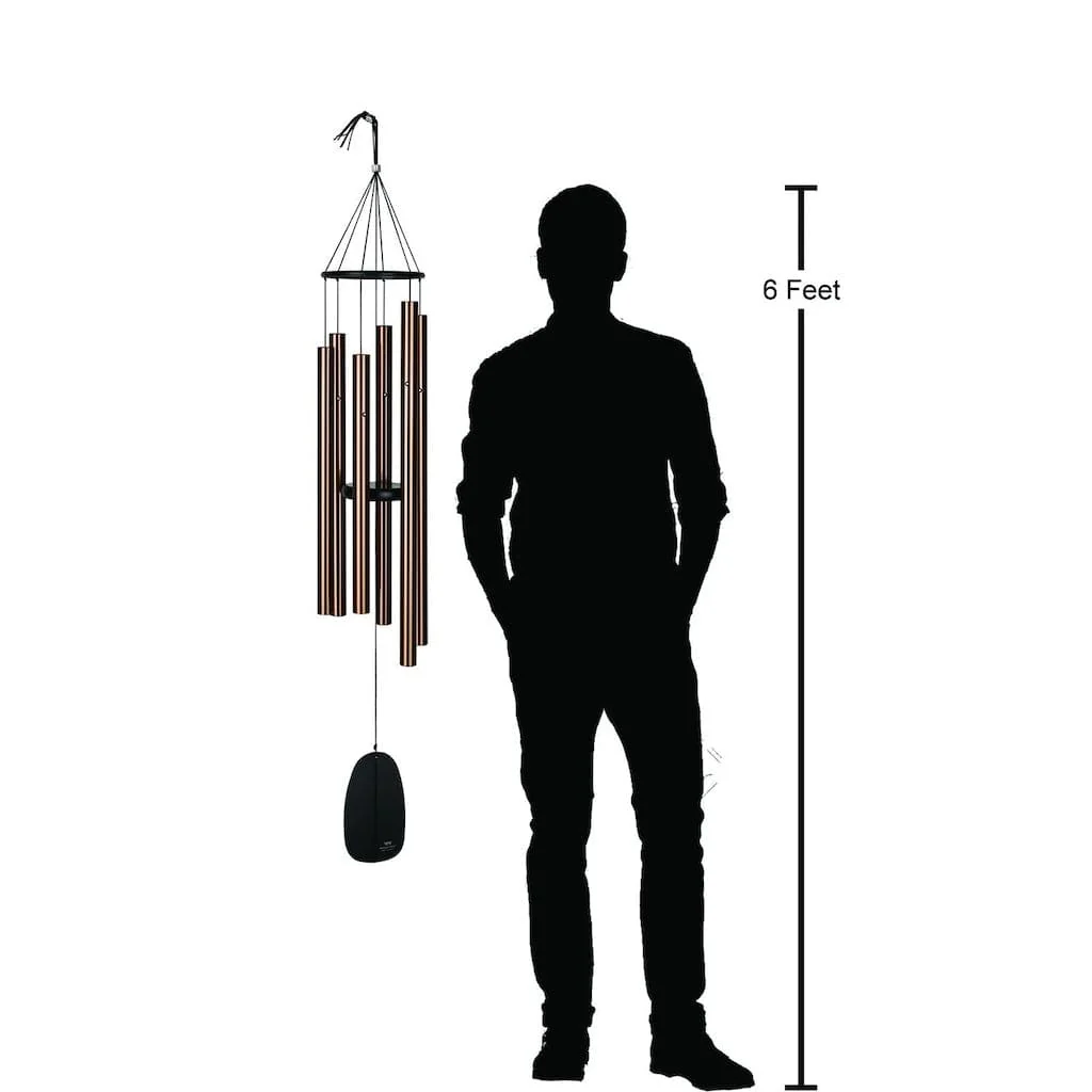Bells of Paradise in Bronze 54-inch by Woodstock Chimes - Image 5