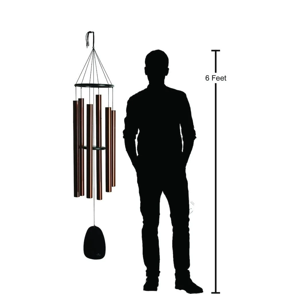 Bells of Paradise in Bronze 68-inch by Woodstock Chimes - Image 5