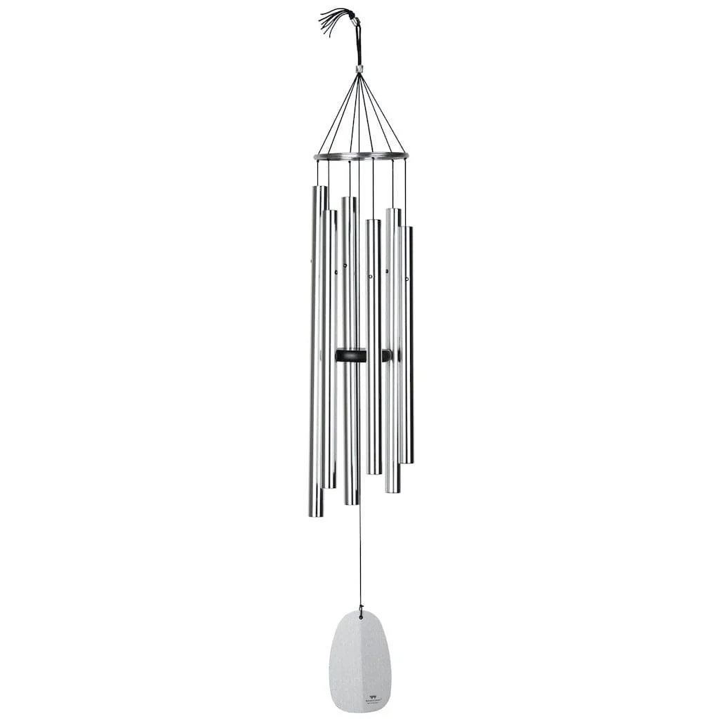 Bells of Paradise in Silver 44-inch by Woodstock Chimes - Image 3