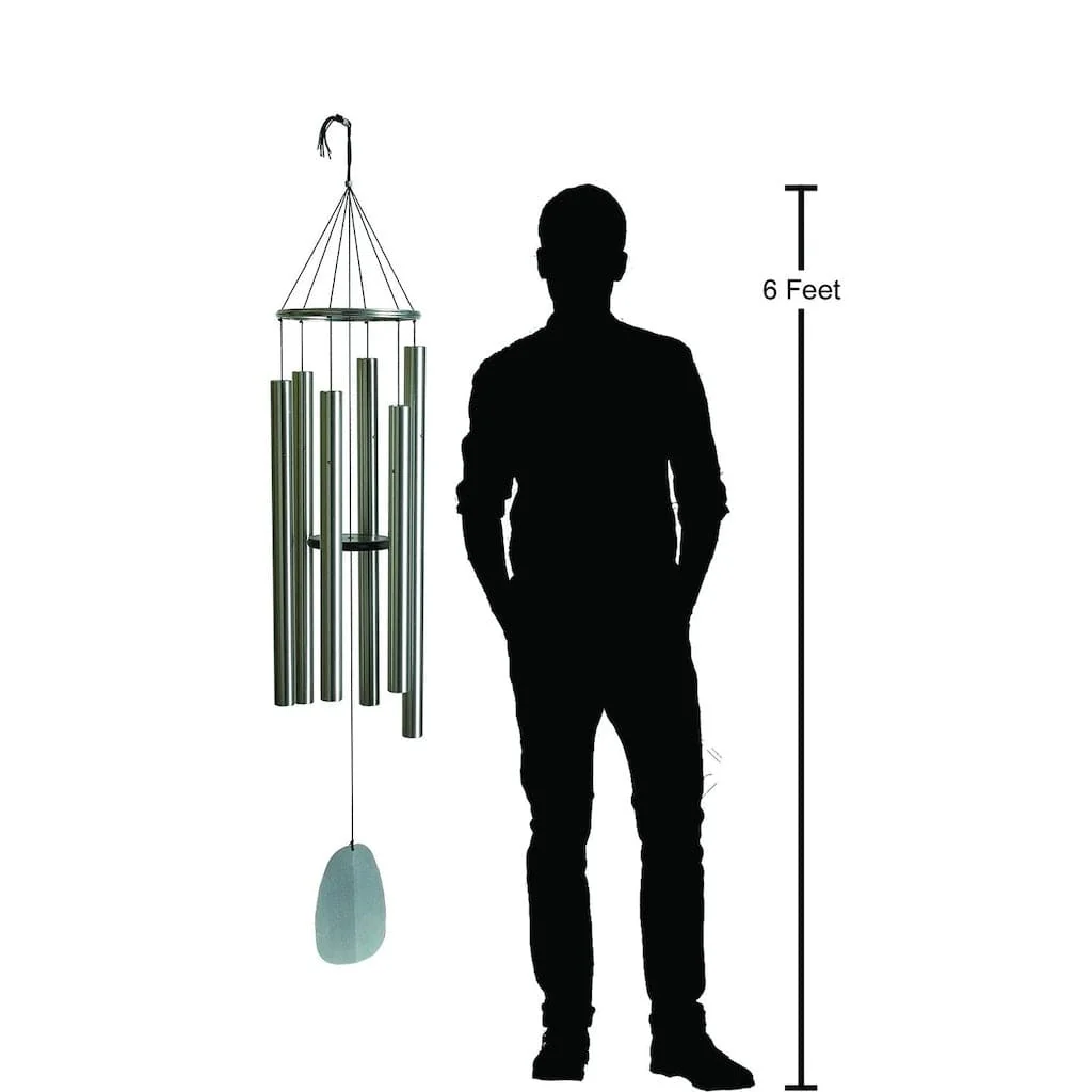 Bells of Paradise in Silver 68-inch by Woodstock Chimes - Image 5