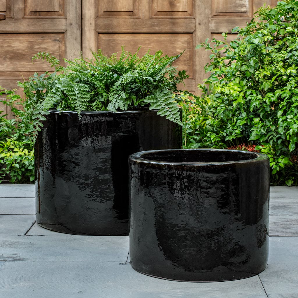 Campania International 360 Planter in Obsidian Set