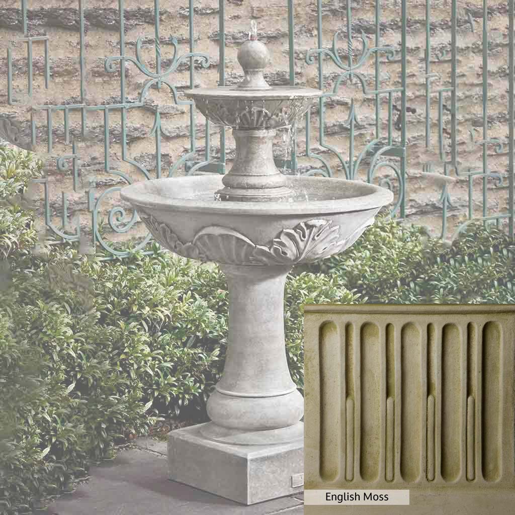 Campania International Acanthus Two Tiered Fountain - Image 12