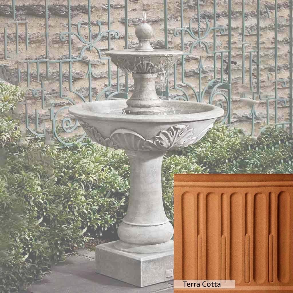 Campania International Acanthus Two Tiered Fountain - Image 16