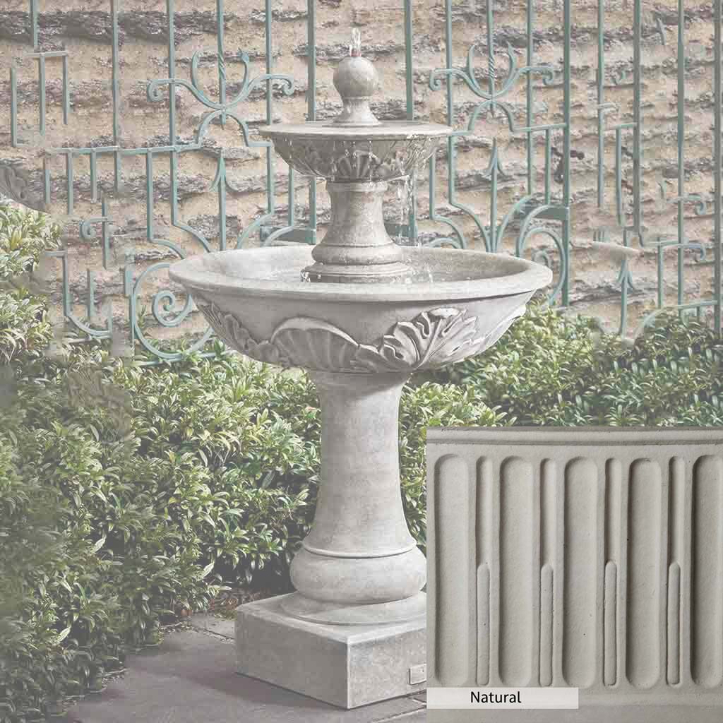 Campania International Acanthus Two Tiered Fountain - Image 4