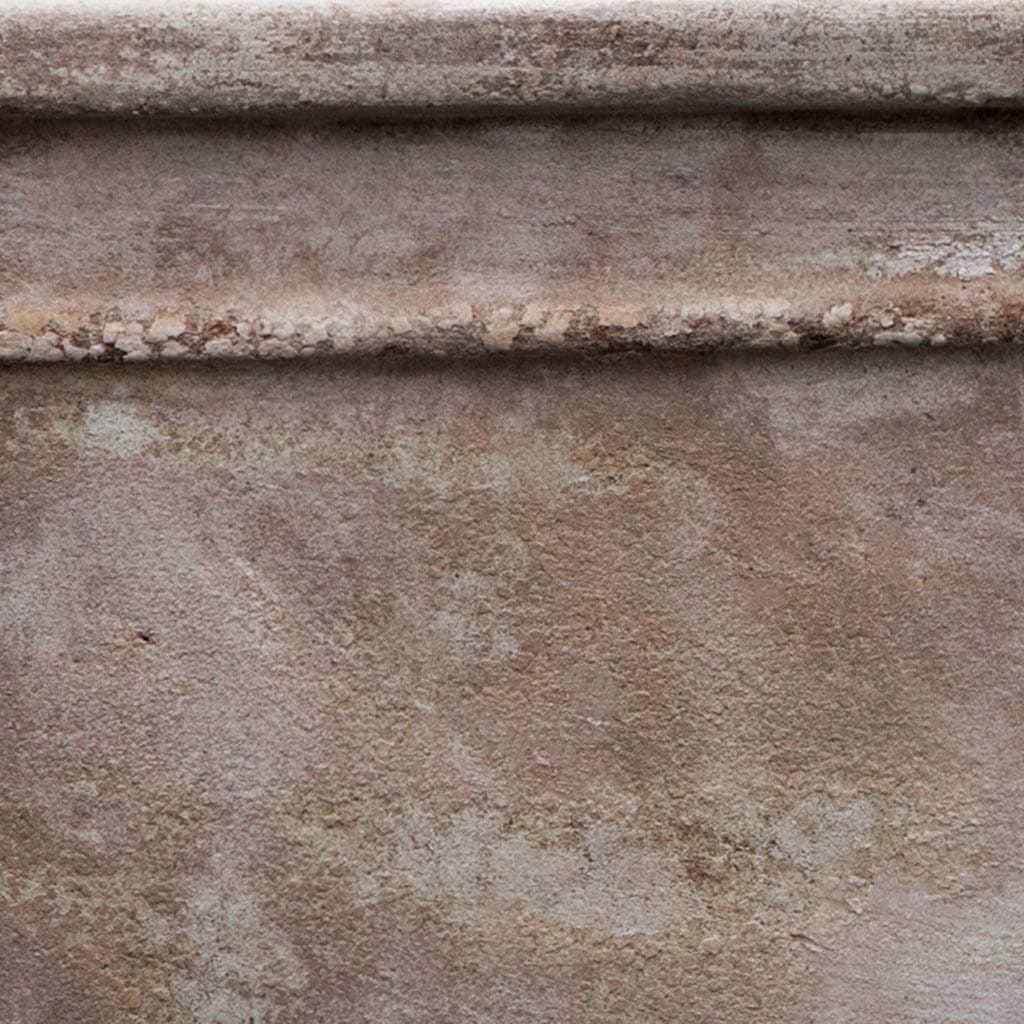 Campania International Antico Square Planter in Antico Terra Cotta set of 3 - Image 2