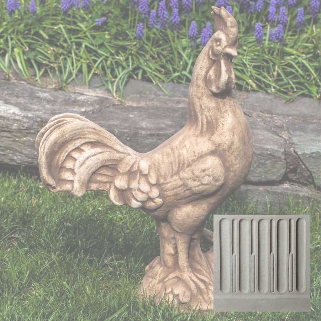 Campania International Antique Rooster Statue - Image 12