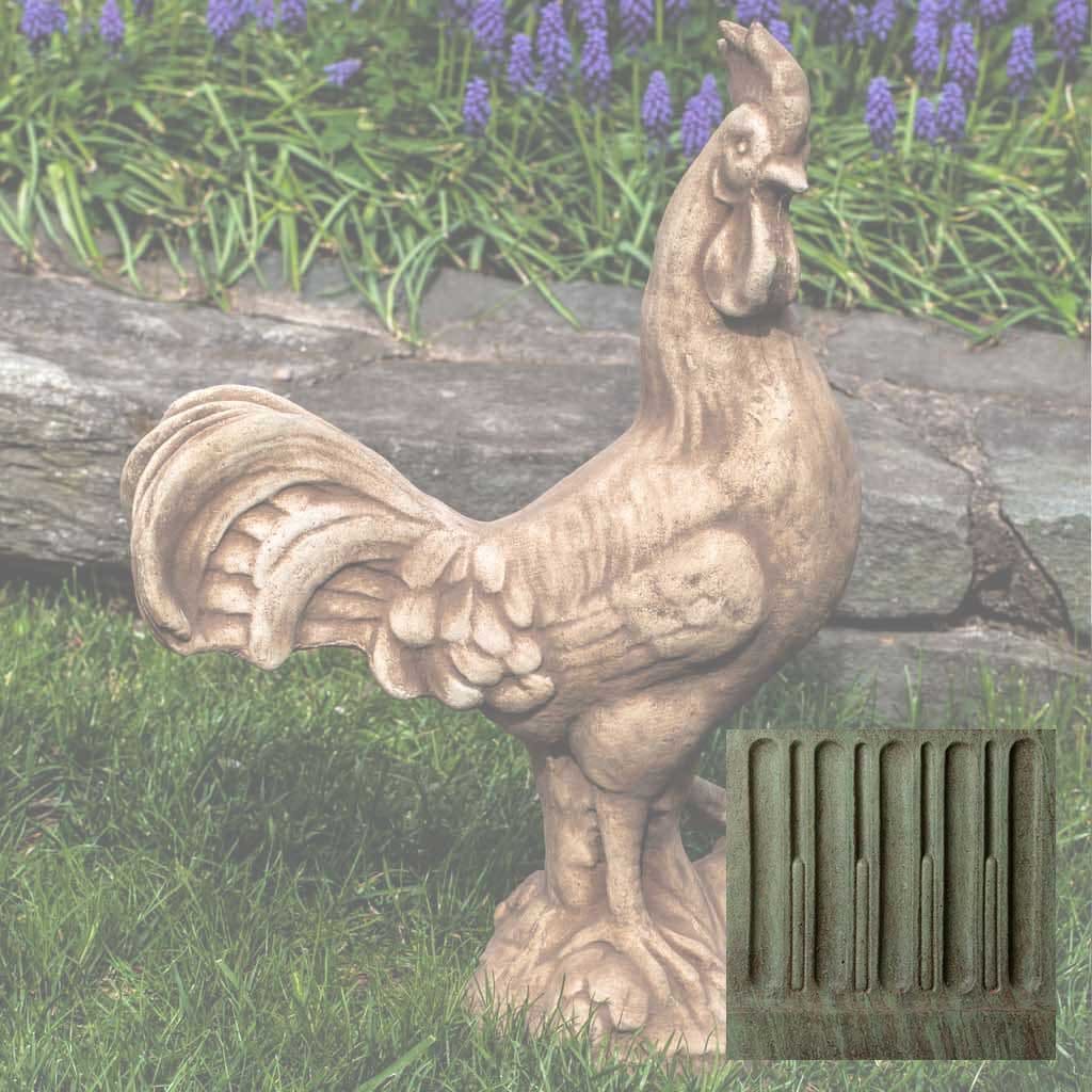 Campania International Antique Rooster Statue - Image 5
