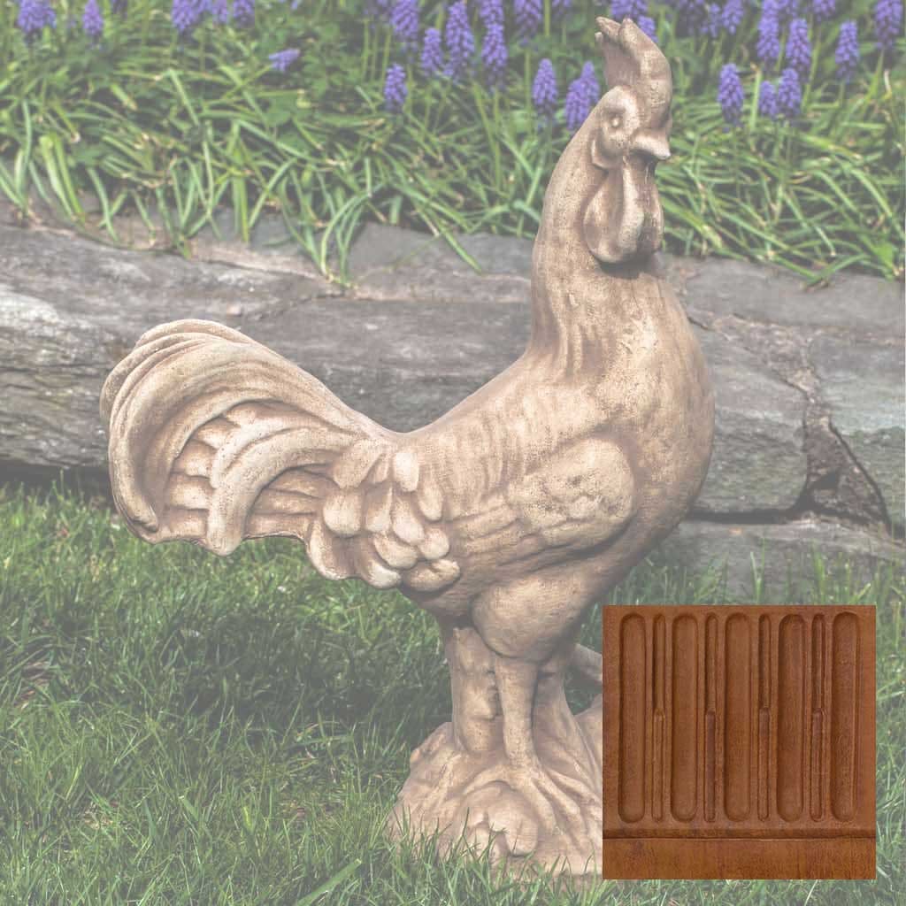 Campania International Antique Rooster Statue - Image 9