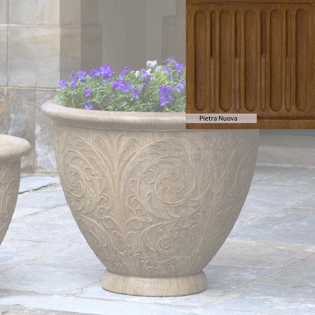 Campania International Arabesque Large Planter - Image 12