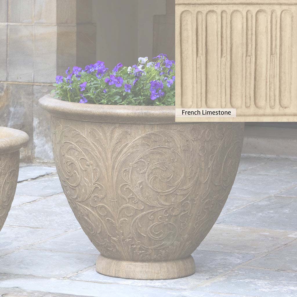 Campania International Arabesque Large Planter - Image 7