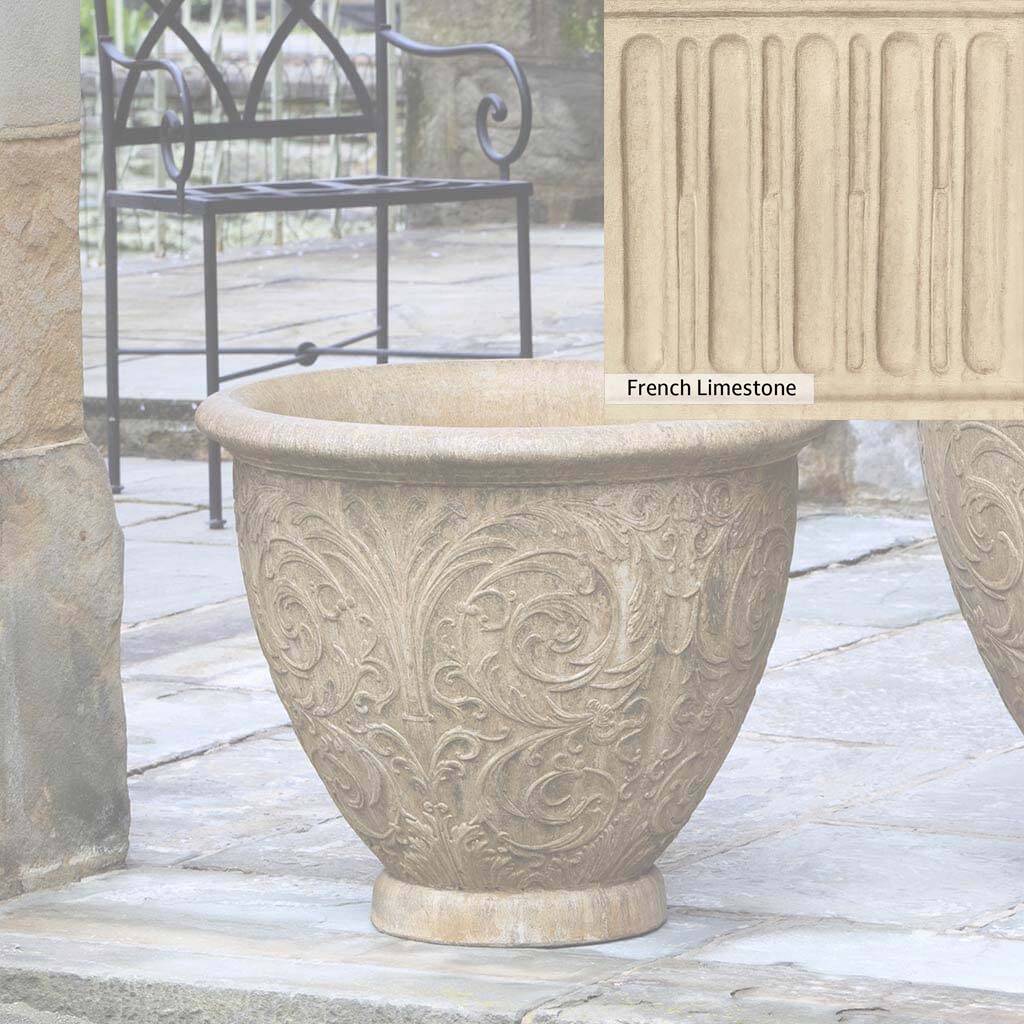 Campania International Arabesque Medium Planter - Image 7