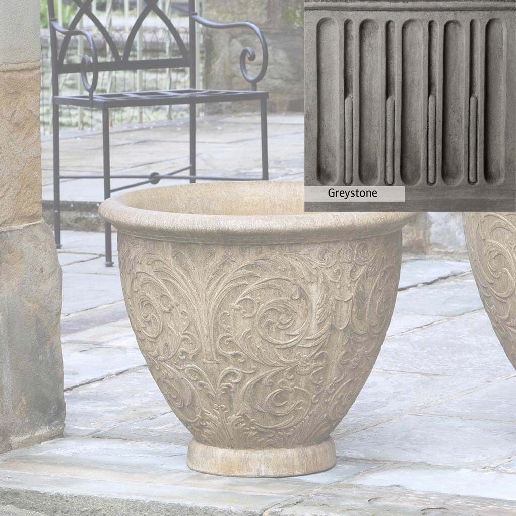 Campania International Arabesque Medium Planter - Image 8