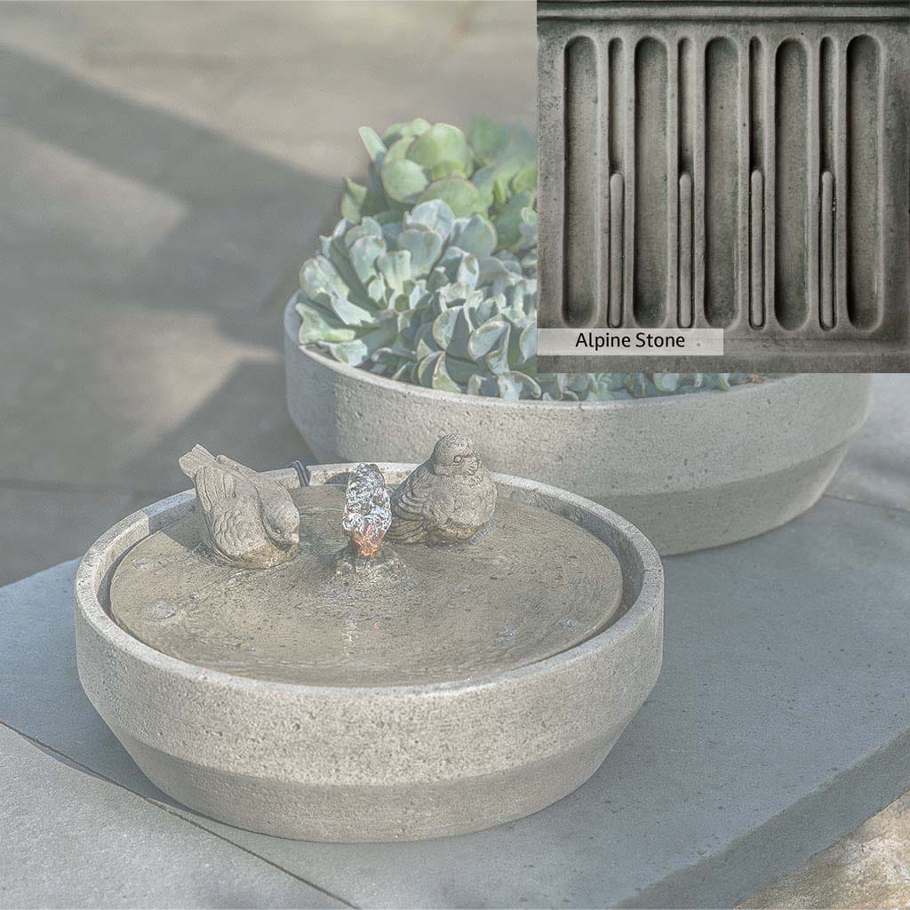 Campania International Beveled Songbird Fountain - Image 10