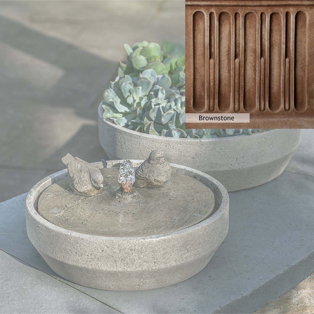 Campania International Beveled Songbird Fountain - Image 11
