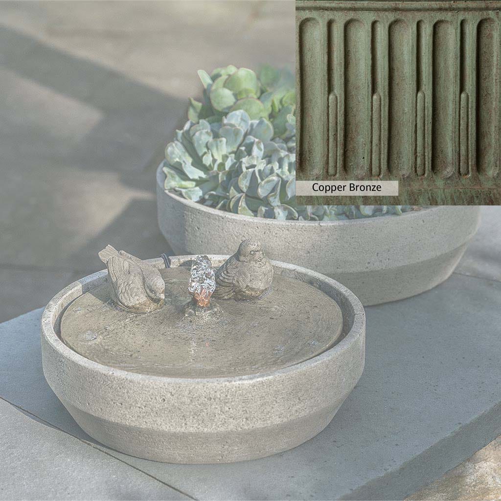 Campania International Beveled Songbird Fountain - Image 12