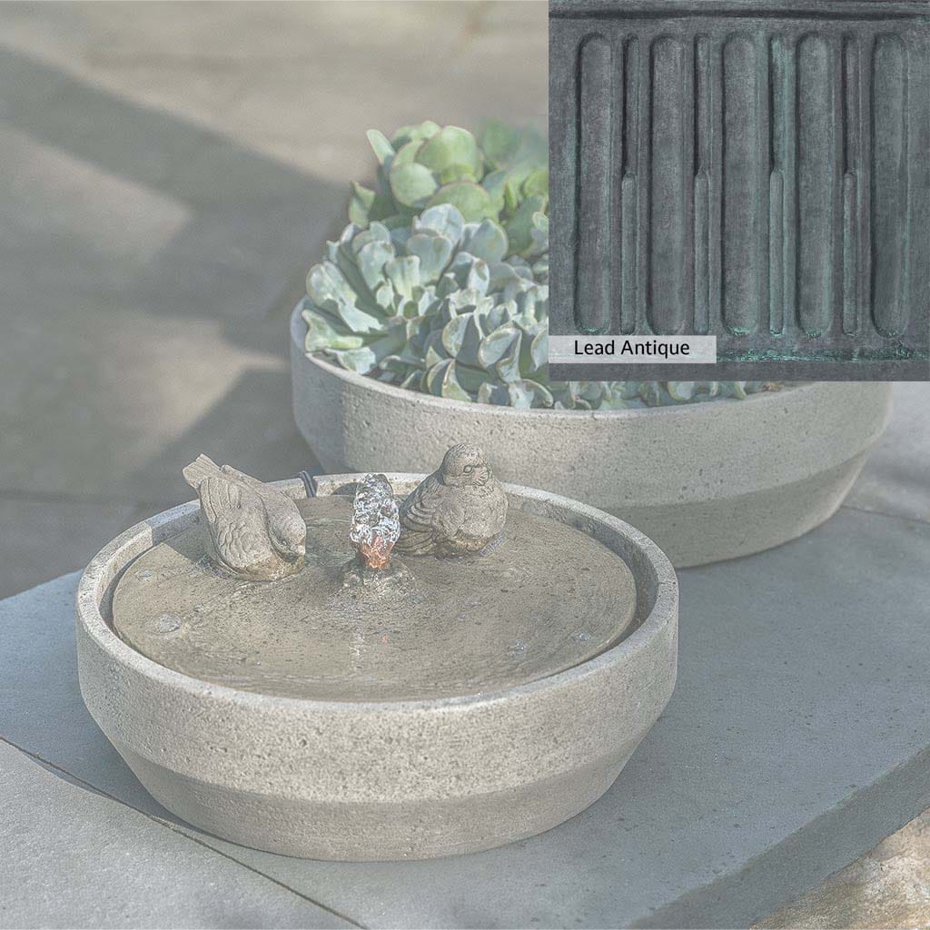 Campania International Beveled Songbird Fountain - Image 2