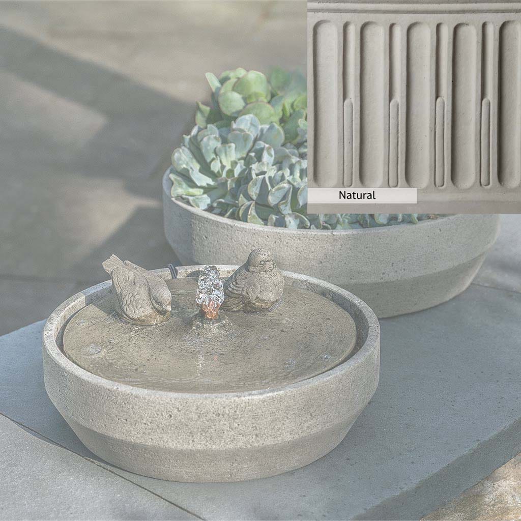 Campania International Beveled Songbird Fountain - Image 3
