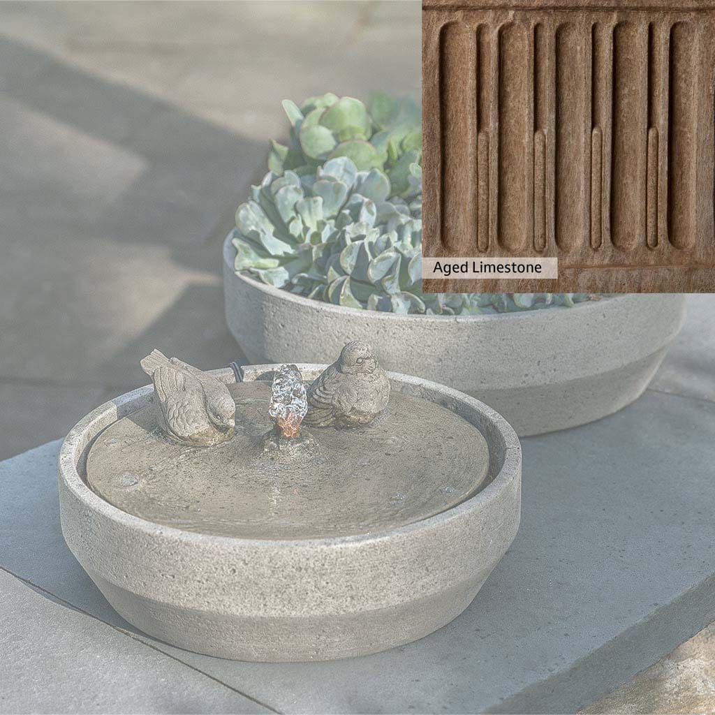 Campania International Beveled Songbird Fountain - Image 9