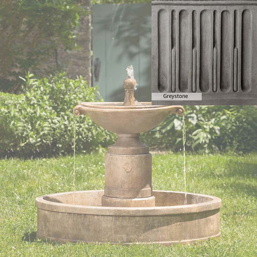 Campania International Borghese Fountain in Basin - Image 16