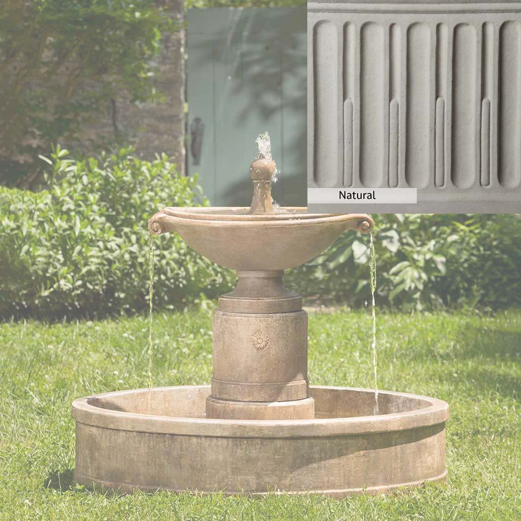Campania International Borghese Fountain in Basin - Image 5