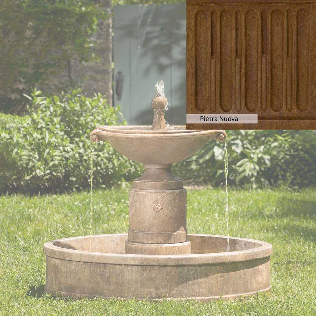 Campania International Borghese Fountain in Basin - Image 7