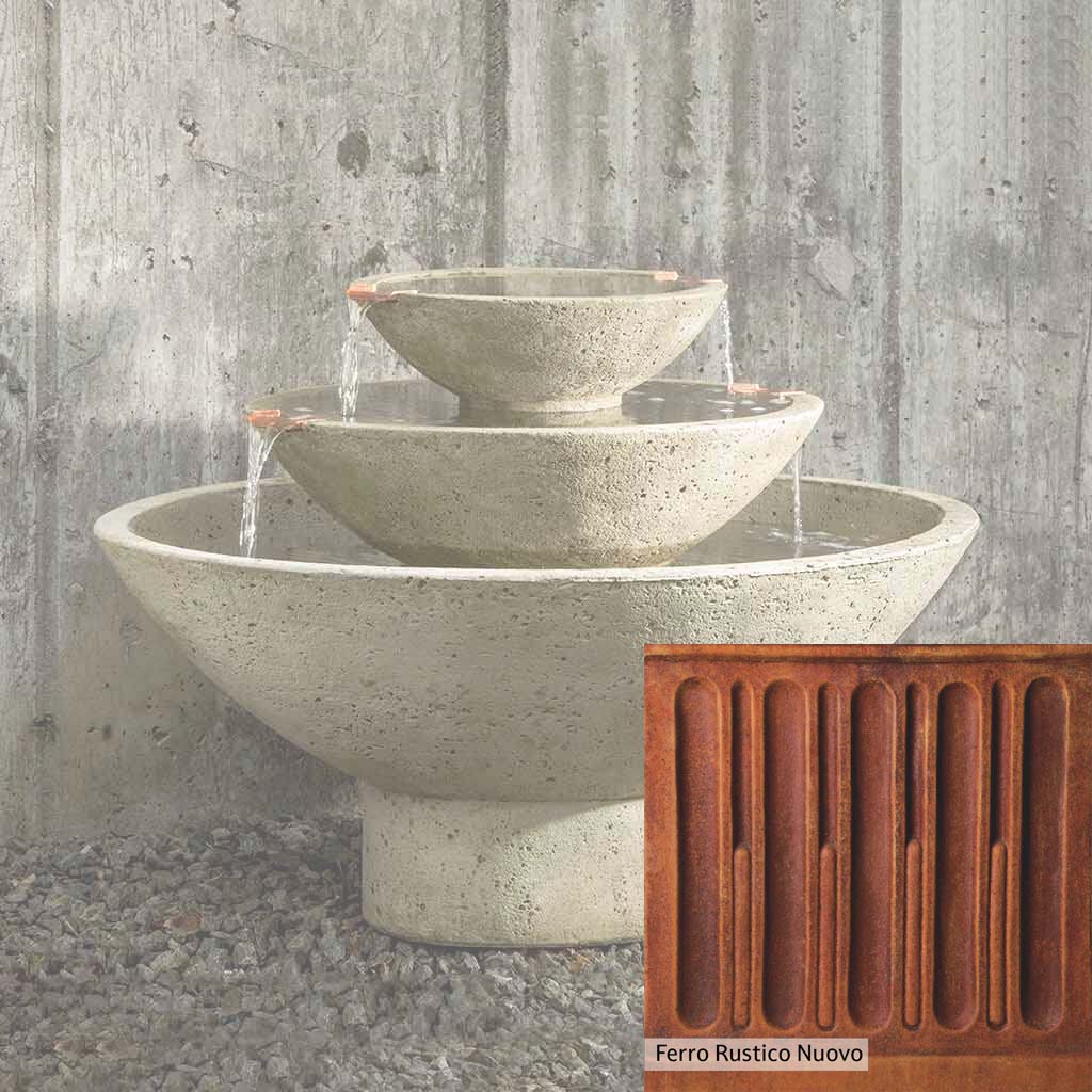 Campania International Carrera Oval Fountain - Image 14