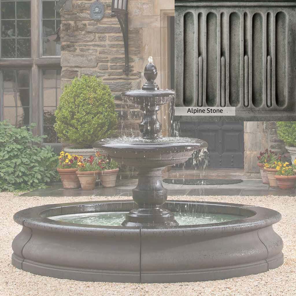 Campania International Caterina Fountain in Basin - Image 10