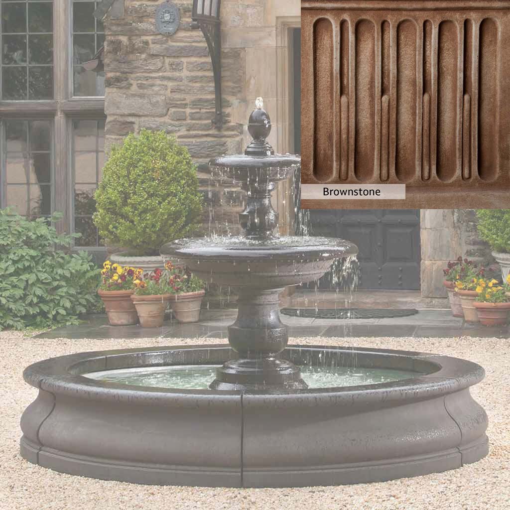 Campania International Caterina Fountain in Basin - Image 11