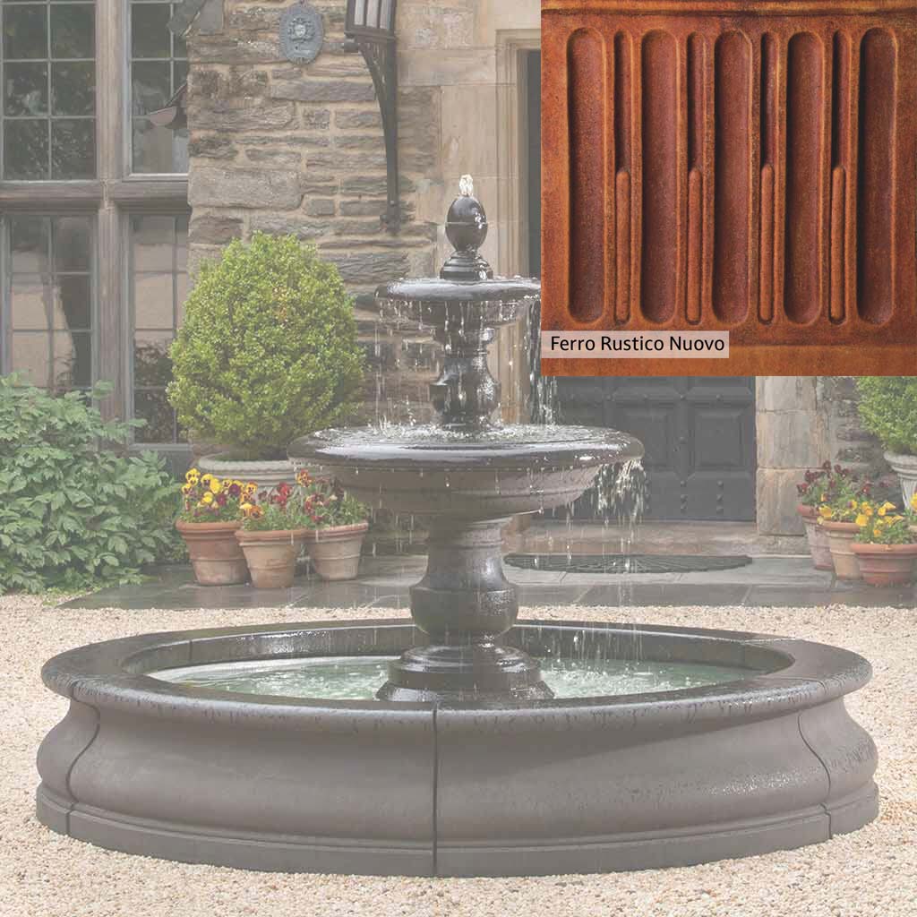 Campania International Caterina Fountain in Basin - Image 14