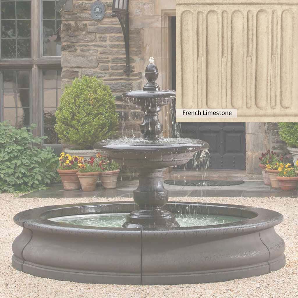 Campania International Caterina Fountain in Basin - Image 15