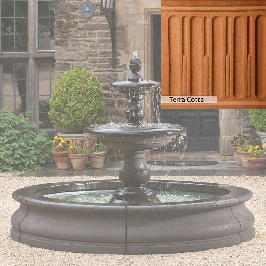 Campania International Caterina Fountain in Basin - Image 17