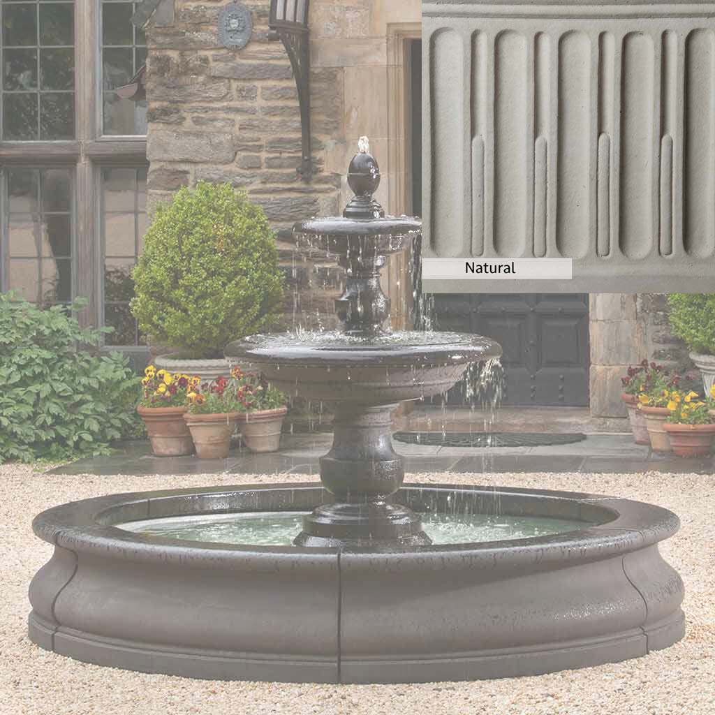 Campania International Caterina Fountain in Basin - Image 5