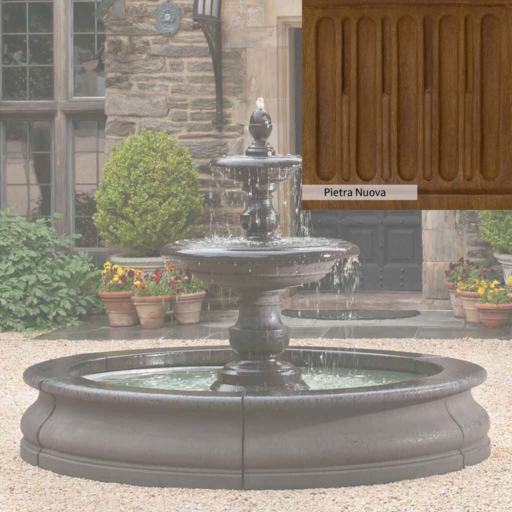 Campania International Caterina Fountain in Basin - Image 6