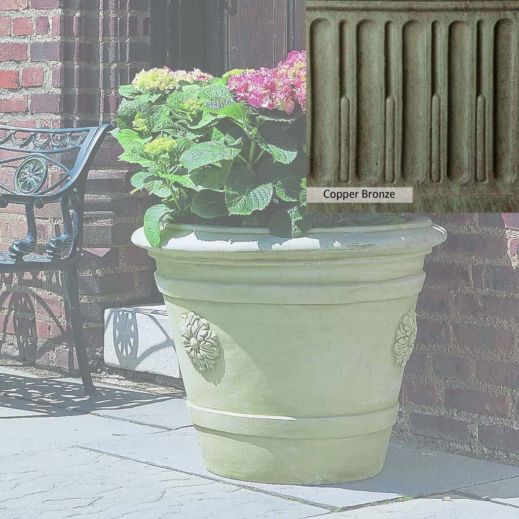 Campania International Certosa Medallion Planter - Image 4