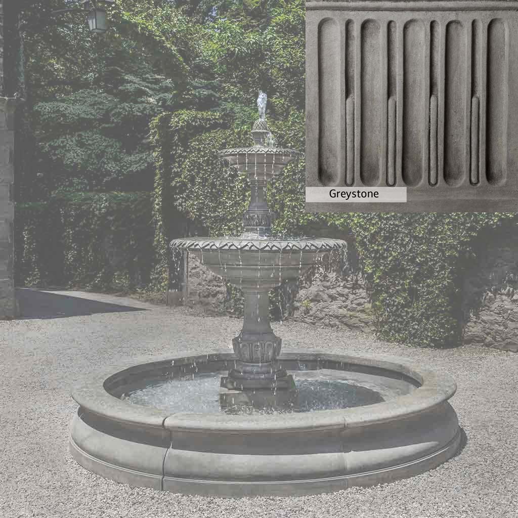 Campania International Charleston Garden Fountain in Basin - Image 15
