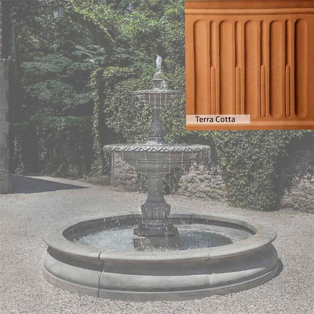 Campania International Charleston Garden Fountain in Basin - Image 17