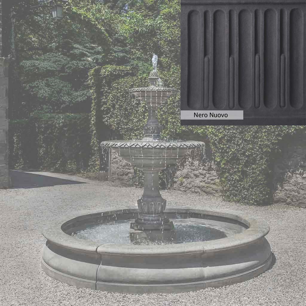 Campania International Charleston Garden Fountain in Basin - Image 5