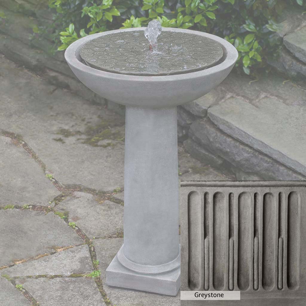 Campania International Cirrus Birdbath Fountain - Image 15