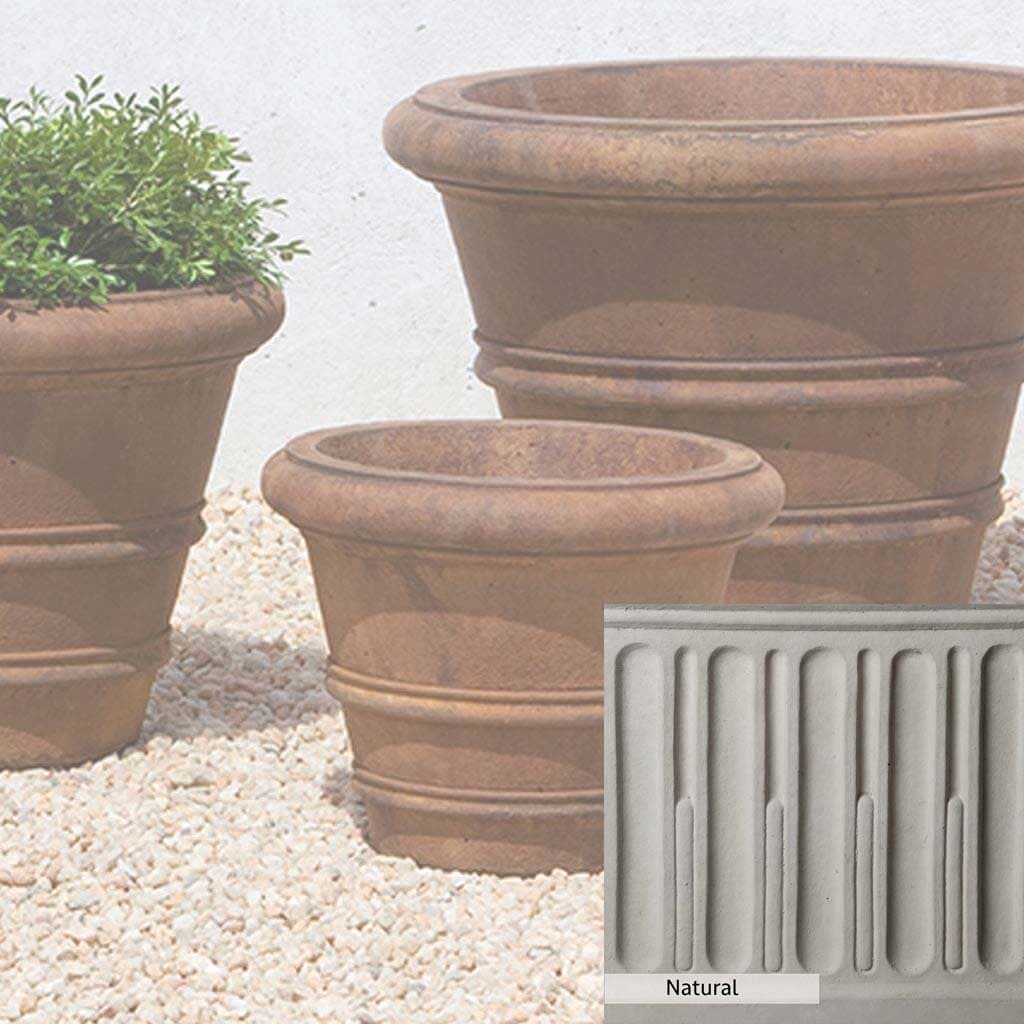 Campania International Classic Rolled Rim 11.5-inch Planter - Image 10