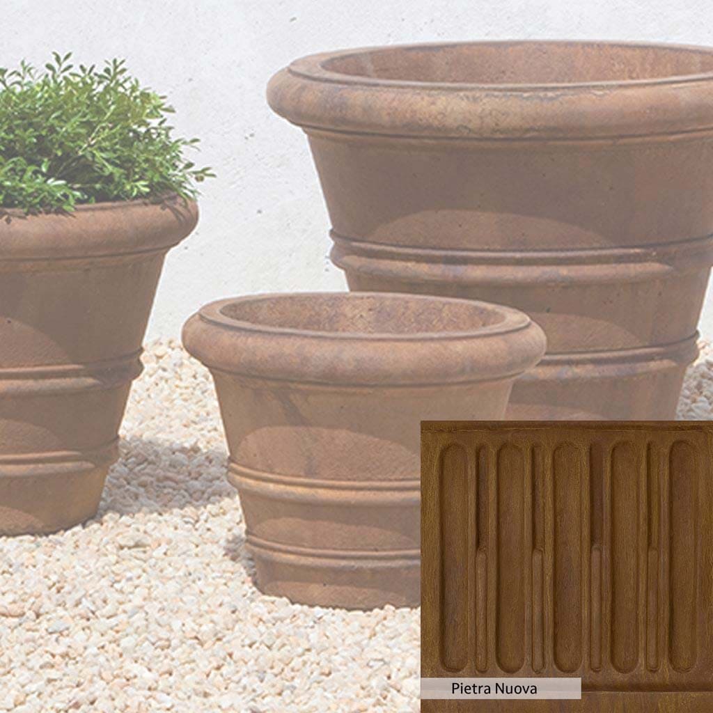 Campania International Classic Rolled Rim 11.5-inch Planter - Image 12
