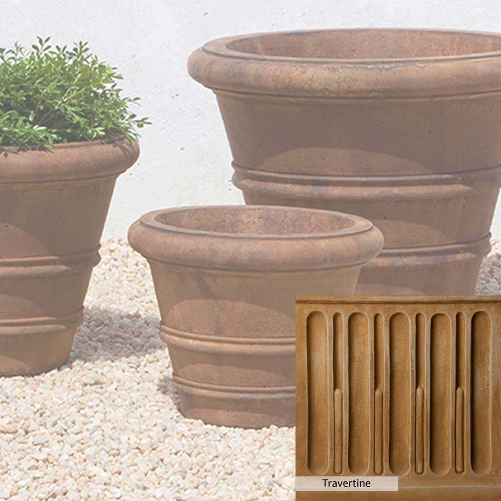 Campania International Classic Rolled Rim 11.5-inch Planter - Image 14
