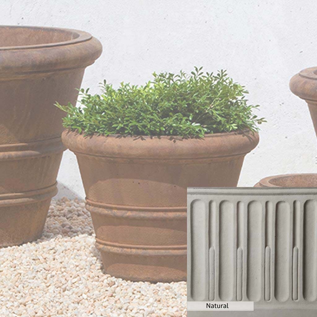Campania International Classic Rolled Rim 14.75-inch Planter - Image 10