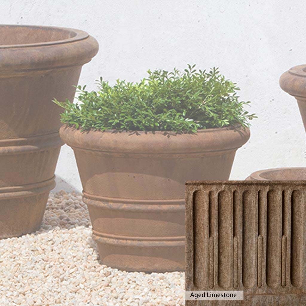 Campania International Classic Rolled Rim 14.75-inch Planter - Image 16