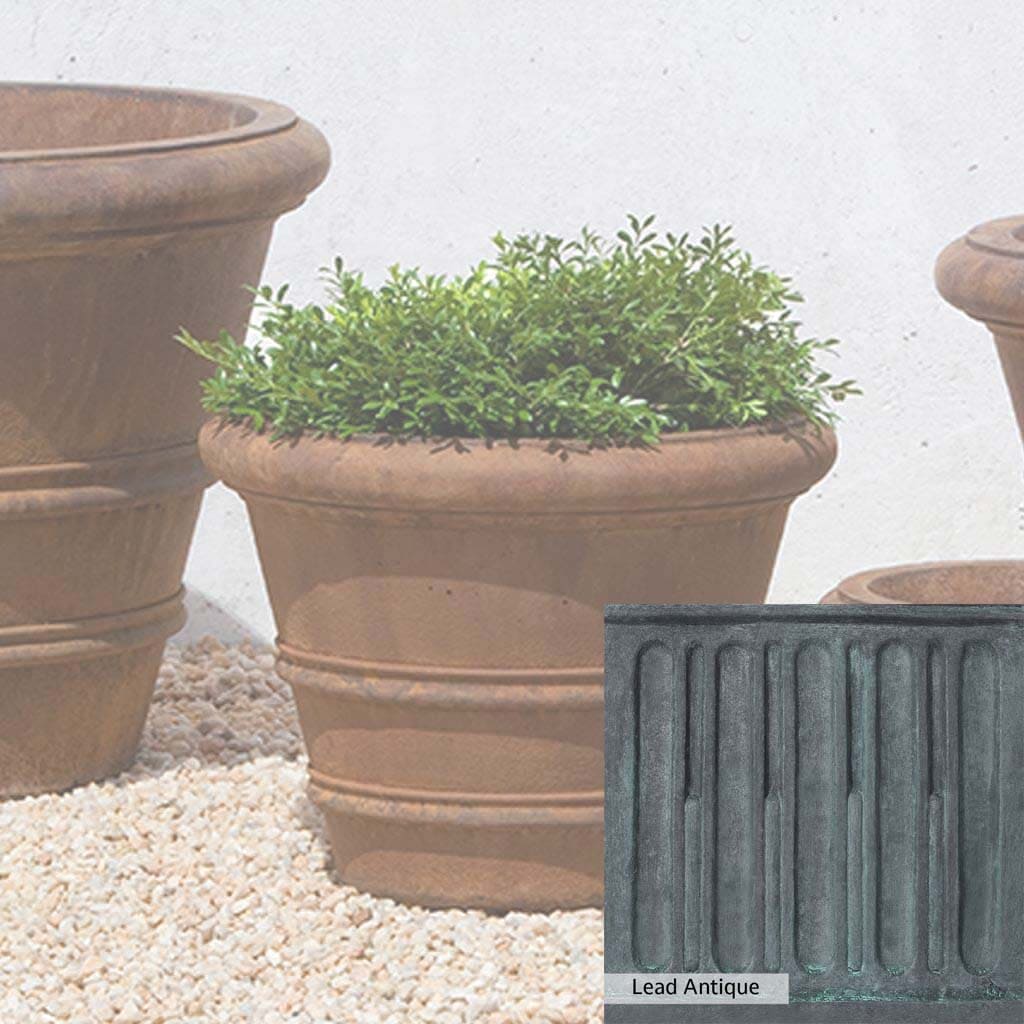 Campania International Classic Rolled Rim 14.75-inch Planter - Image 9